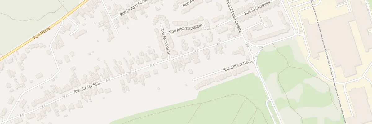 Plan du 83 Rue du 1er Mai à Liévin