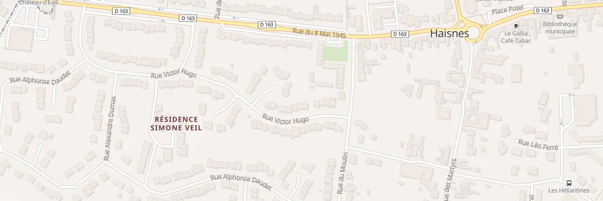 Plan du 55 Rue Victor Hugo à Haisnes
