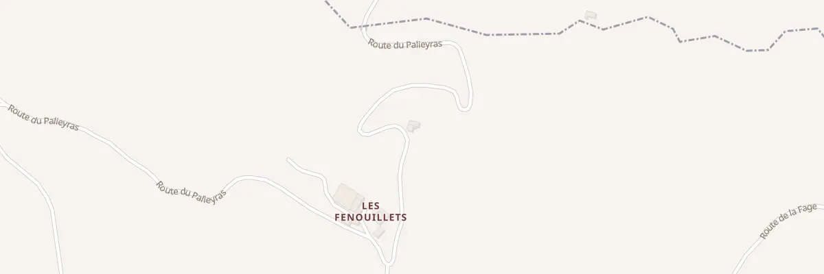 Plan du 5047 Les Fenouillets aux Costes-Gozon