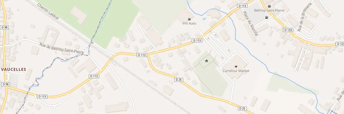 Plan du 276 Av de la Gare à Béthisy-Saint-Pierre