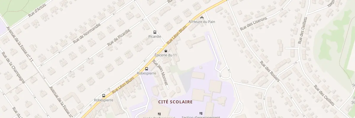 Plan du 49 Rue Léon Blum à Lens