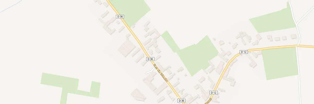 Plan du 15 Rue du Moulin à Hamelincourt