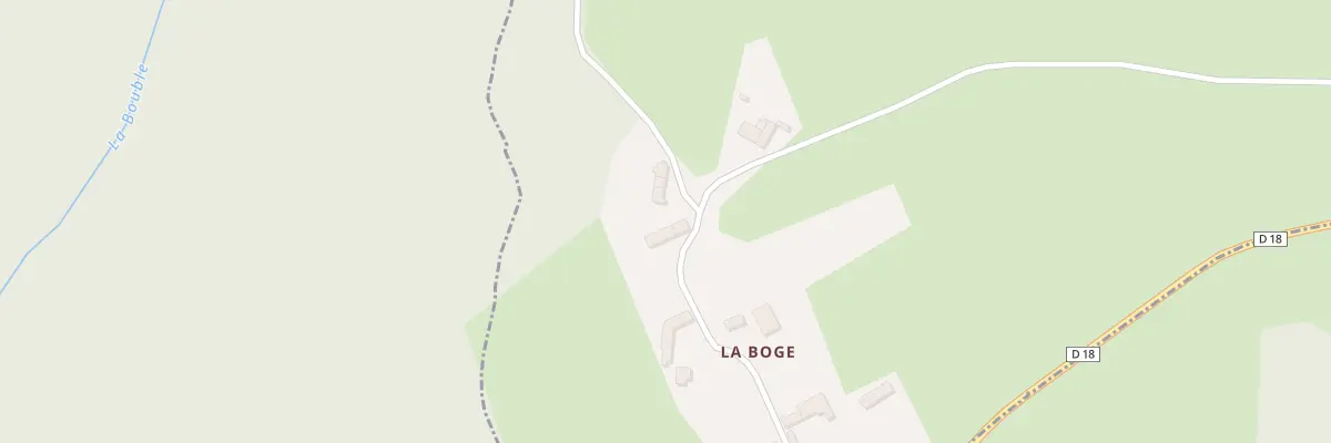 Plan du 5113 La Boge à Teilhet