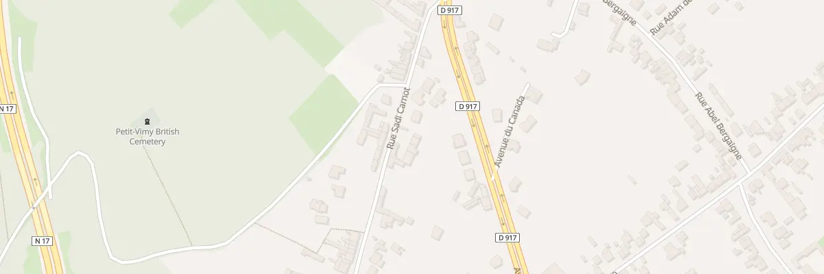 Plan du 6 Rue Sadi Carnot à Vimy