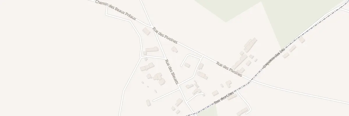 Plan du 5 Rue des Pivoines à Belleville-sur-Loire