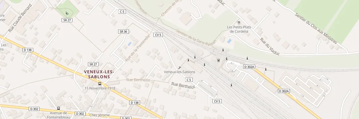 Plan du 1 Rue Victor Hugo à Moret-Loing-et-Orvanne
