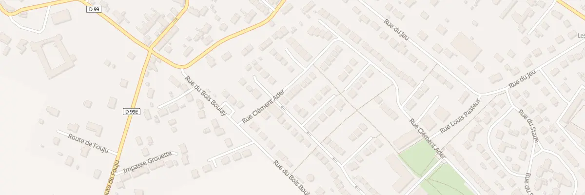 Plan du 8 Rue Clément Ader à Guignes
