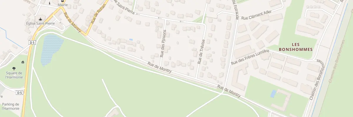 Plan du 37 Rue de Montry à Coupvray