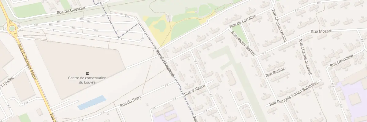 Plan du 2 Rue de Lorraine à Lens