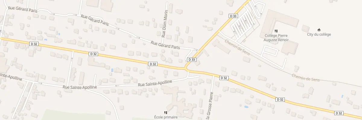 Plan du 43 Av de la Libération à Ferrières-en-Gâtinais