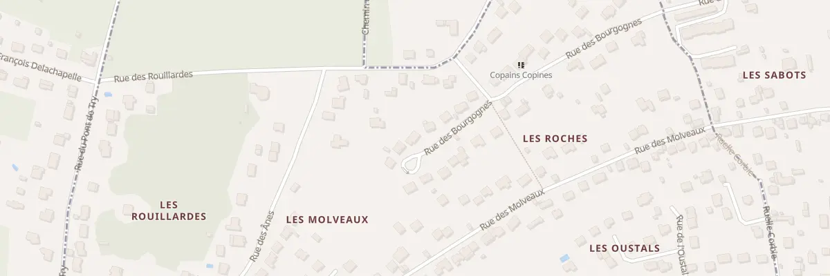 Plan du 36 Rue des Bourgognes à Coupvray