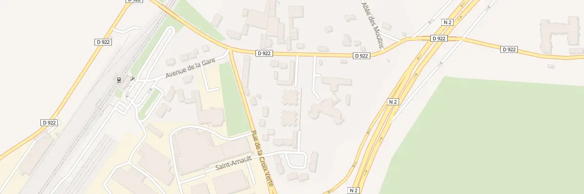 Plan du 17 Rue Beauregard à Nanteuil-le-Haudouin