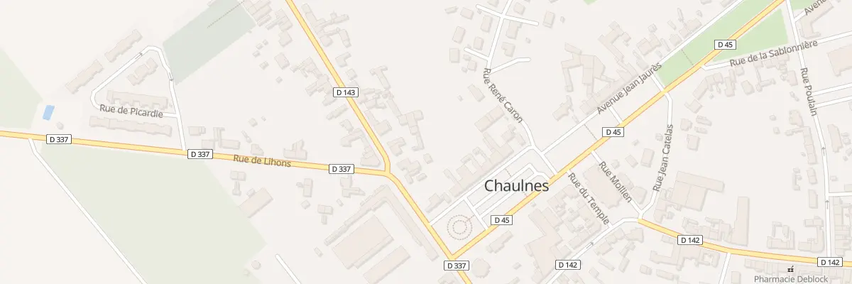 Plan du 2 Rue du Bosquet à Frise
