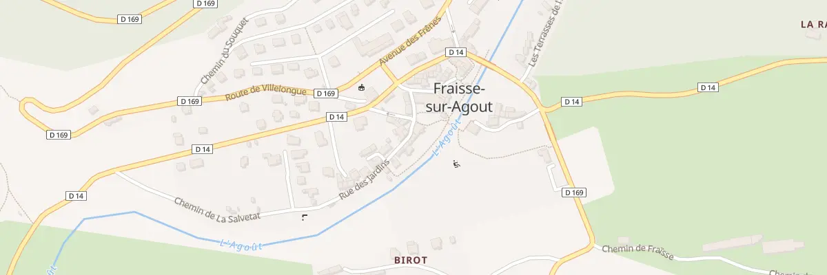 Plan du 5019 Le Village à Fraisse-sur-Agout