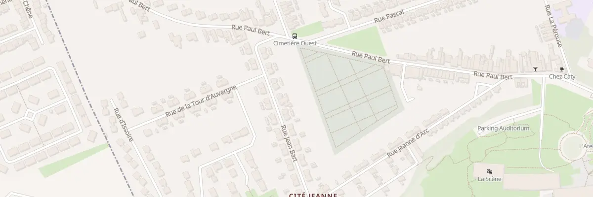 Plan du 22 Rue Jean Bart à Lens