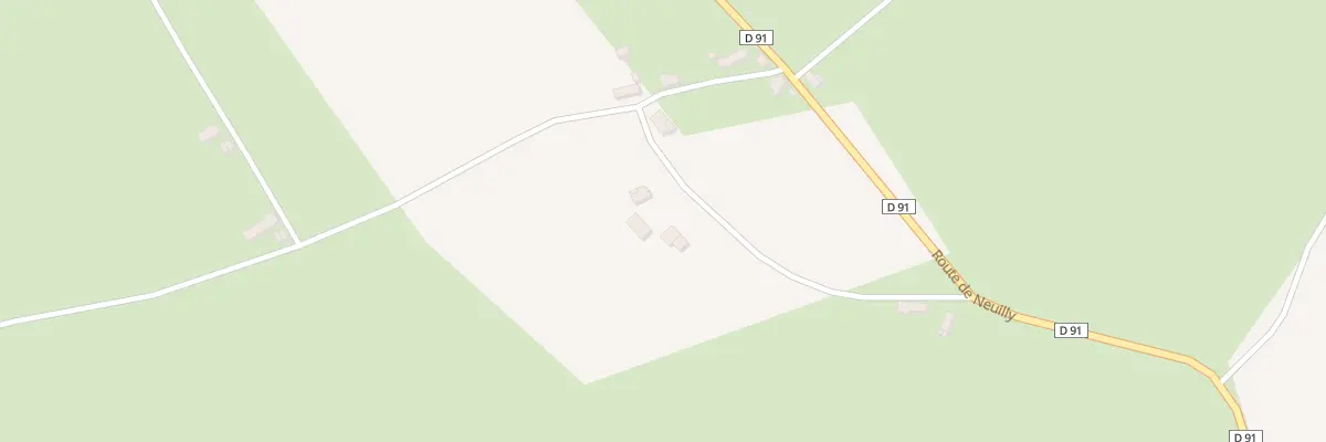 Plan du 64 L’Ormenay à Neuilly-en-Dun