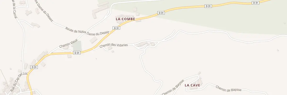 Plan du 5243 La Cave à Saint-Victor-et-Melvieu