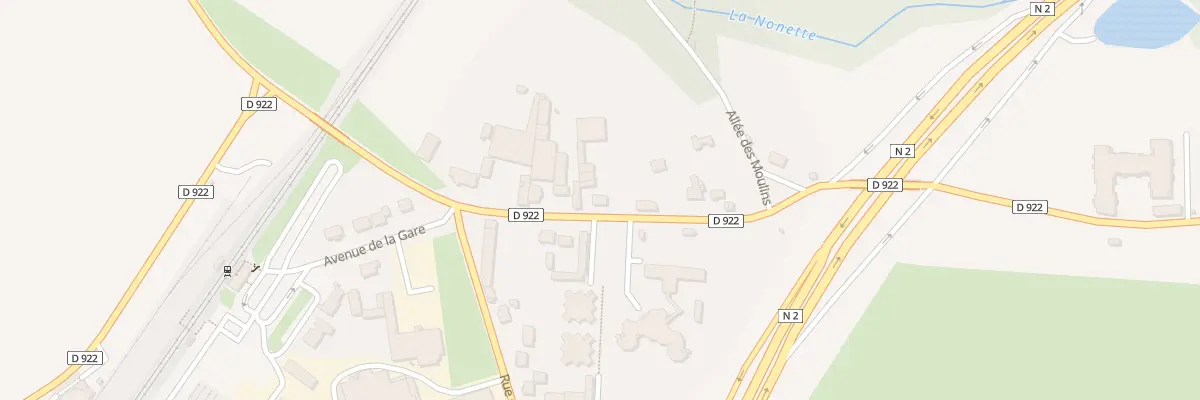Plan du 30 Rue Beauregard à Nanteuil-le-Haudouin