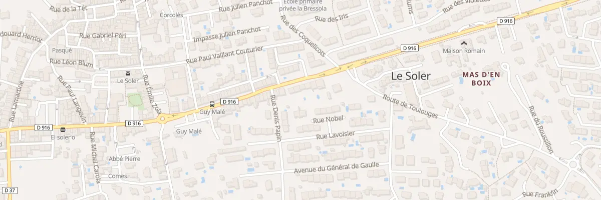Plan du 58 Av Jean Jaurès au Soler