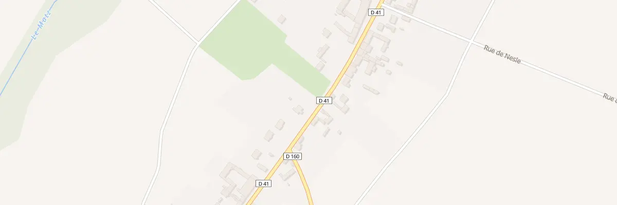 Plan du 1028 Rue de Picardie à Canny-sur-Matz