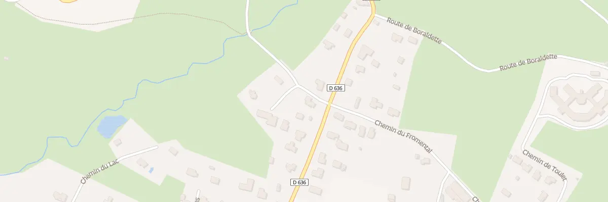 Plan du 5725 Les Places à Saint-Côme-d’Olt