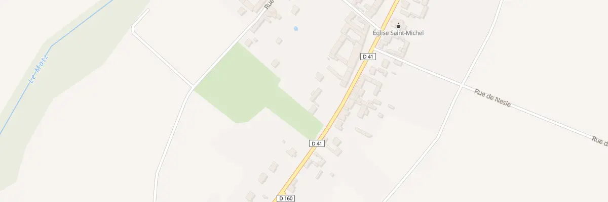 Plan du 970 Rue de Picardie à Canny-sur-Matz