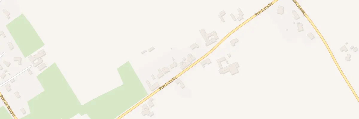 Plan du 1381 Rue Bataille à Sailly-sur-la-Lys