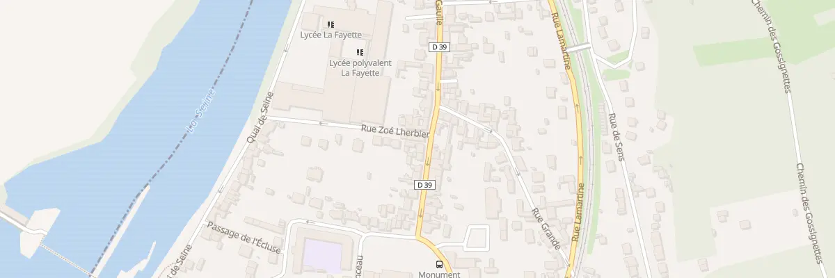 Plan du 50 Rue du Général de Gaulle à Champagne-sur-Seine
