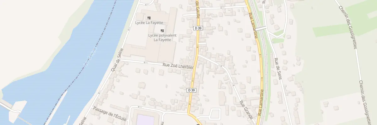 Plan du 48 Rue du Général de Gaulle à Champagne-sur-Seine