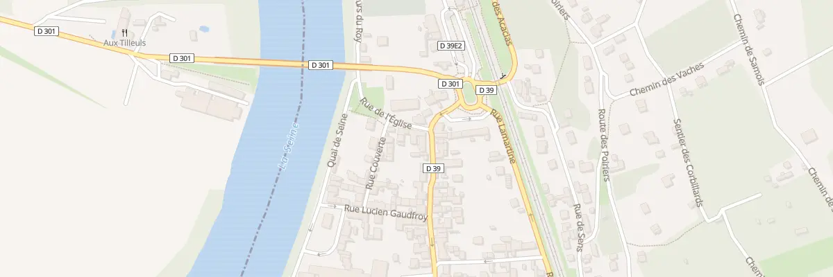 Plan du 8 Rue de l’Eglise à Champagne-sur-Seine