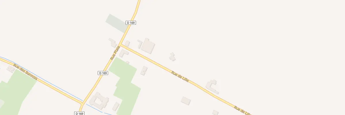 Plan du 7 Rue de Lille à Laventie