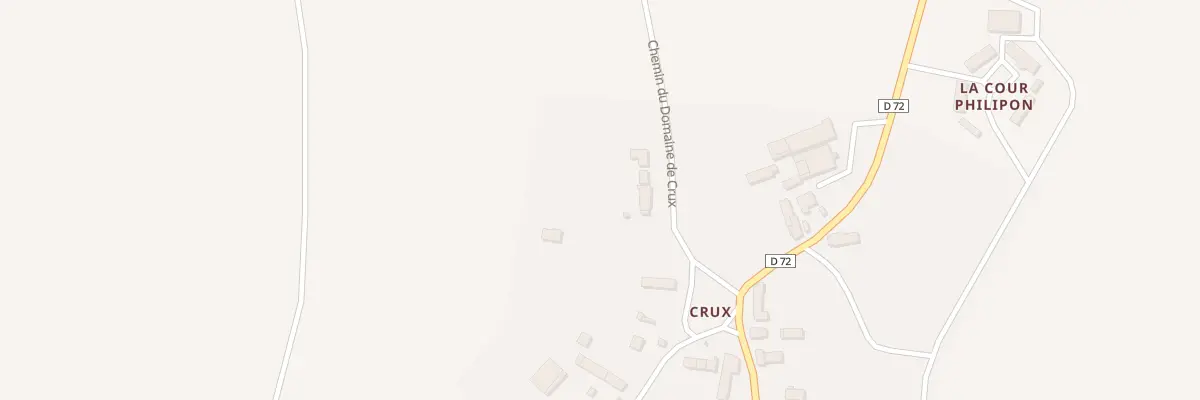 Plan du 3 Chem du Domaine de Crux à Villequiers