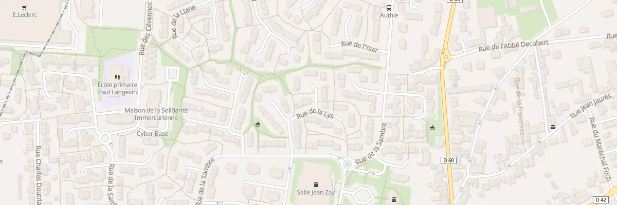 Plan du 12 Rue de la Lys à Saint-Laurent-Blangy