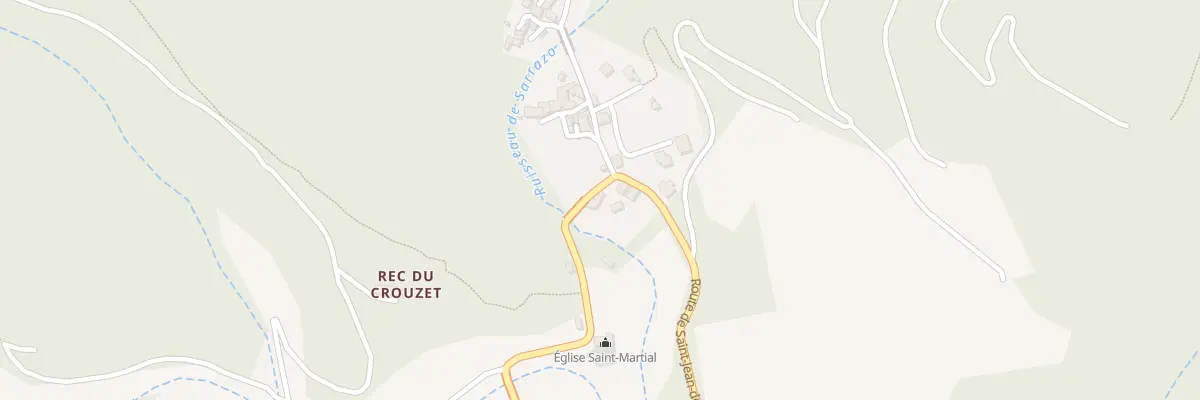 Plan du 5090 Saint Martial à Saint-Jean-de-Minervois