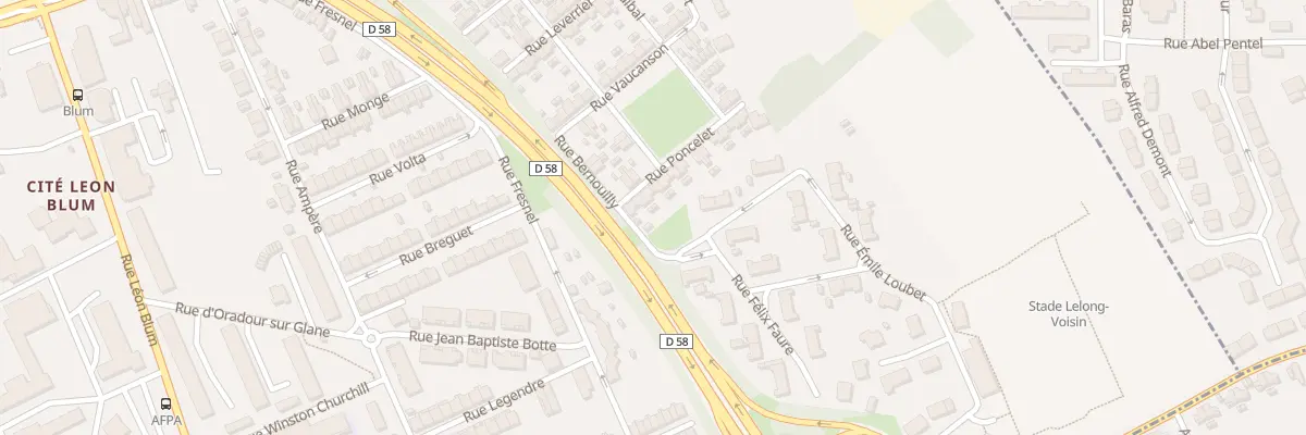 Plan du 23 Rue Poncelet à Liévin