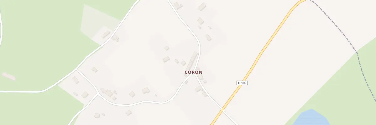 Plan du 8 Coron à Ourouer-les-Bourdelins