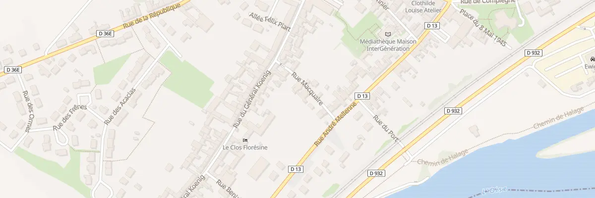 Plan du 65 Rue Macquaire à Venette