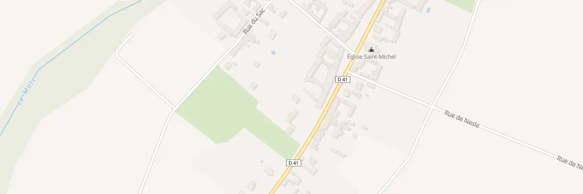 Plan du 930 Rue de Picardie à Canny-sur-Matz