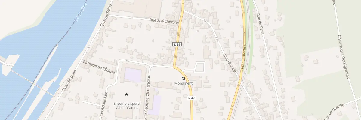 Plan du 81 Rue du Général de Gaulle à Champagne-sur-Seine
