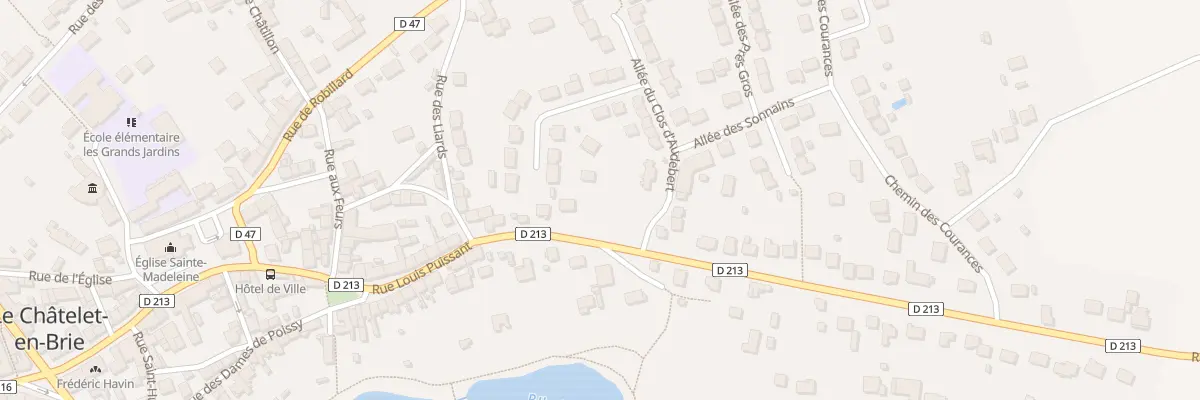 Plan du 7B Rue du Moulin au Châtelet-en-Brie