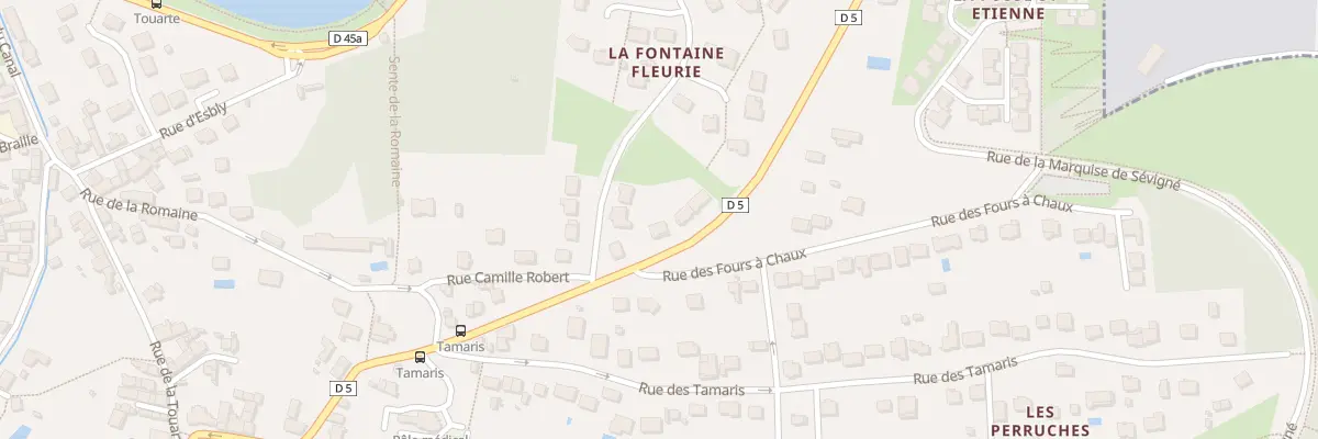 Plan du 29 Rue Saint Denis à Coupvray