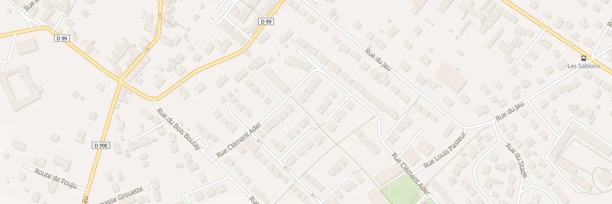 Plan du 22 Rue Clément Ader à Guignes