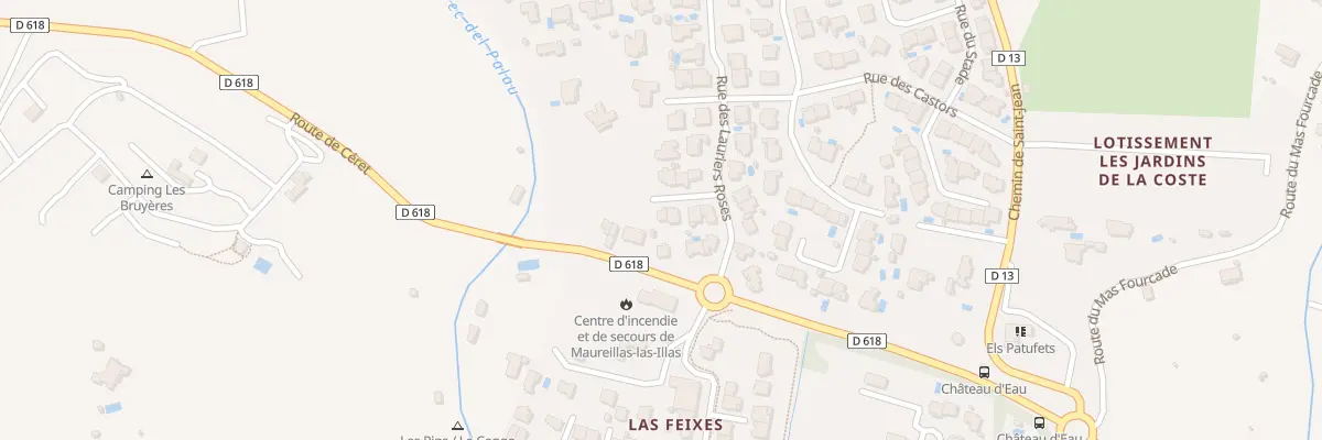 Plan du 5 Rue des Violettes à Maureillas-las-Illas