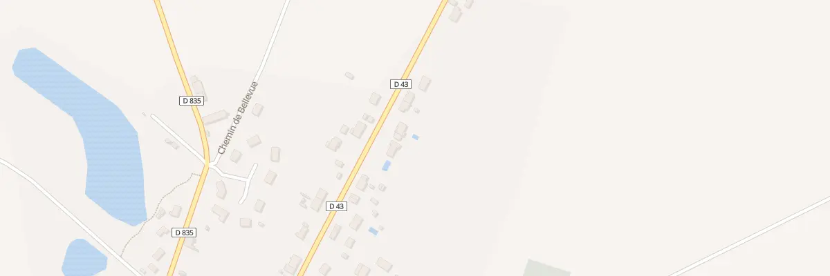 Plan du 20 Rte de Chatillon à Adon