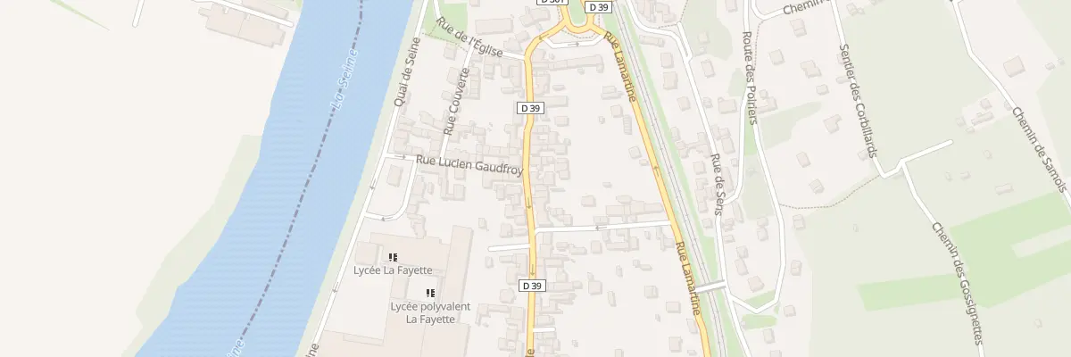 Plan du 23 Rue du Général de Gaulle à Champagne-sur-Seine