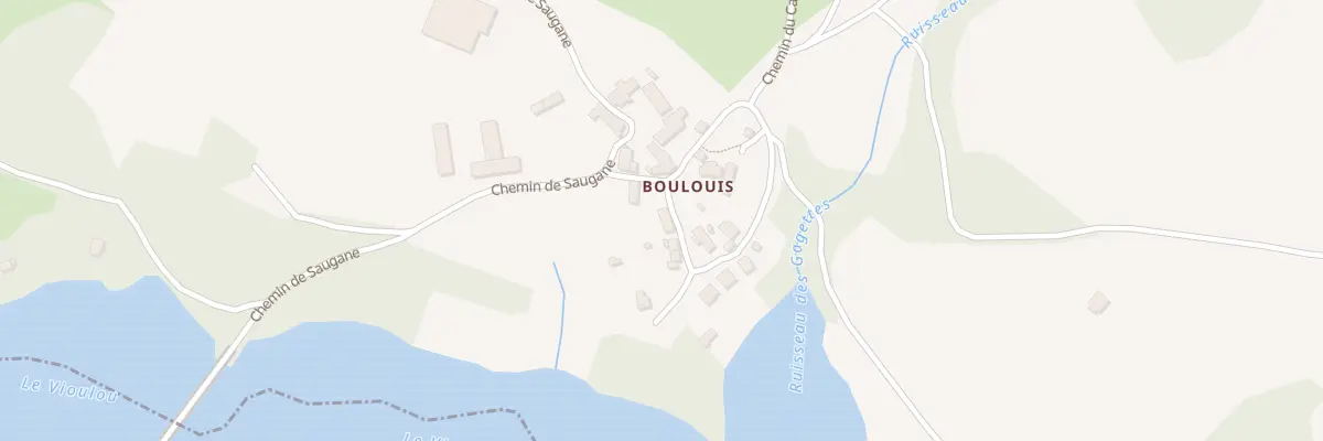 Plan du 5185 Boulouys à Prades-Salars