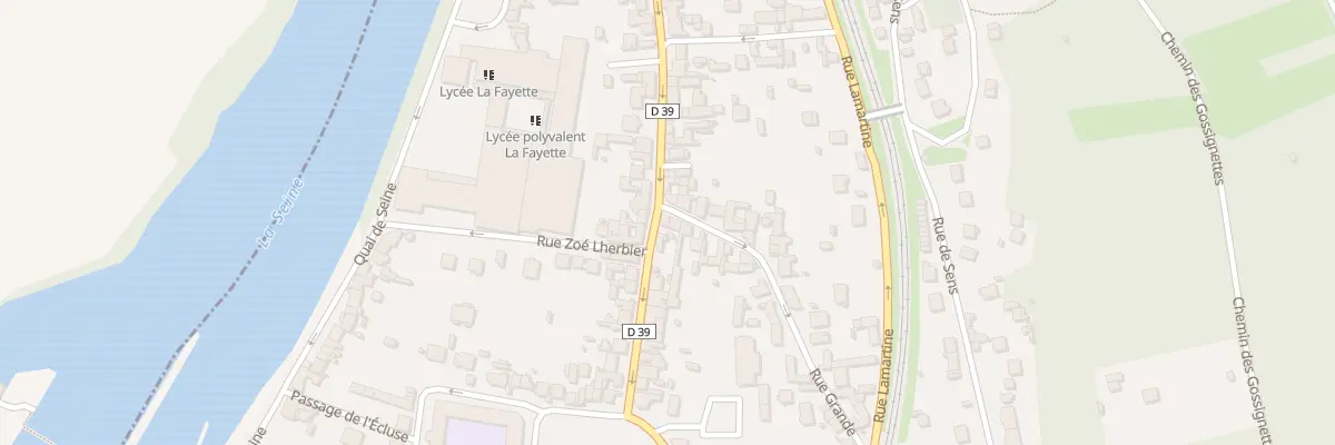 Plan du 2 Rue Grande à Champagne-sur-Seine