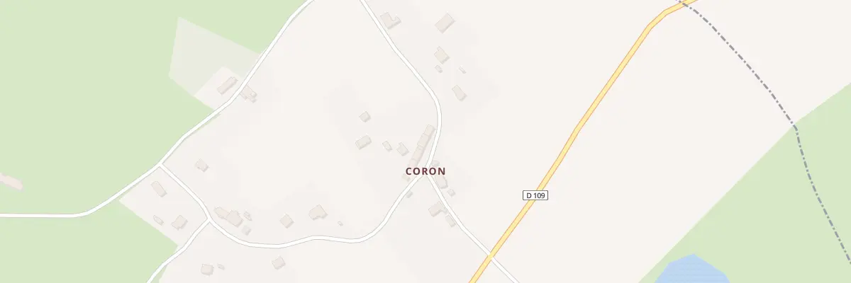 Plan du 6 Coron à Ourouer-les-Bourdelins