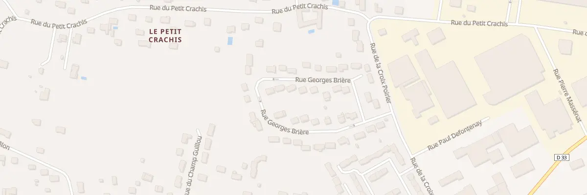 Plan du 20 Rue Georges Brière à Ferrières-en-Gâtinais