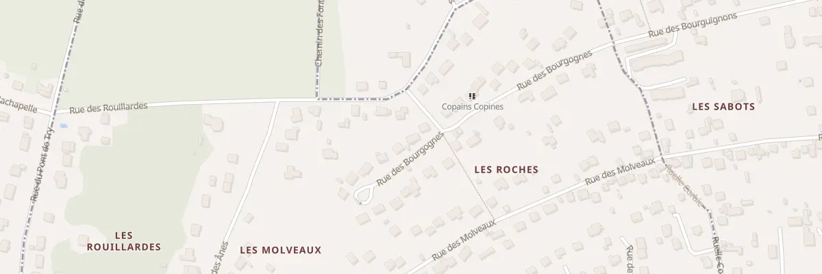 Plan du 30 Rue des Bourgognes à Coupvray